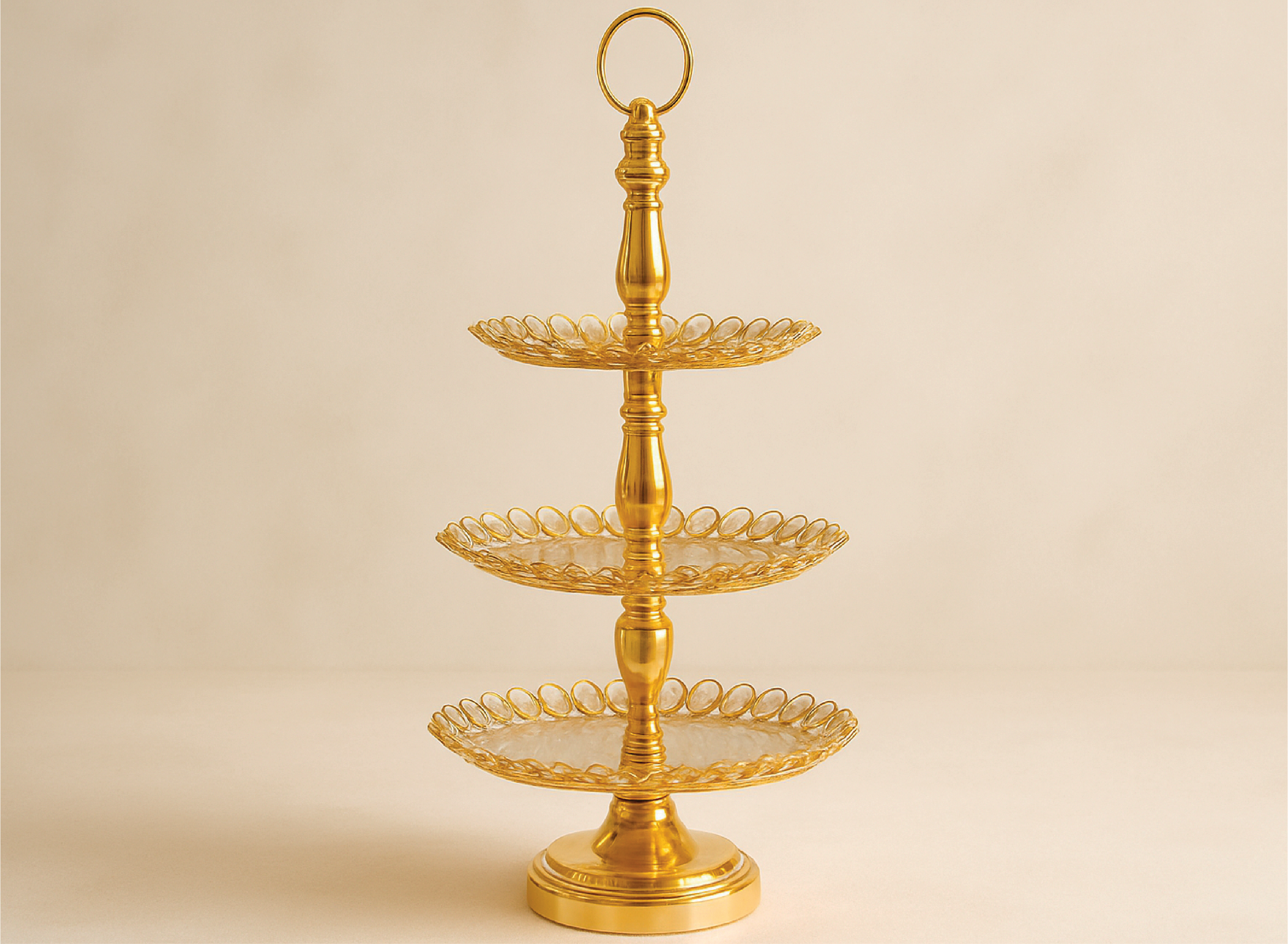 Base Golden Luxe 3 Niveles