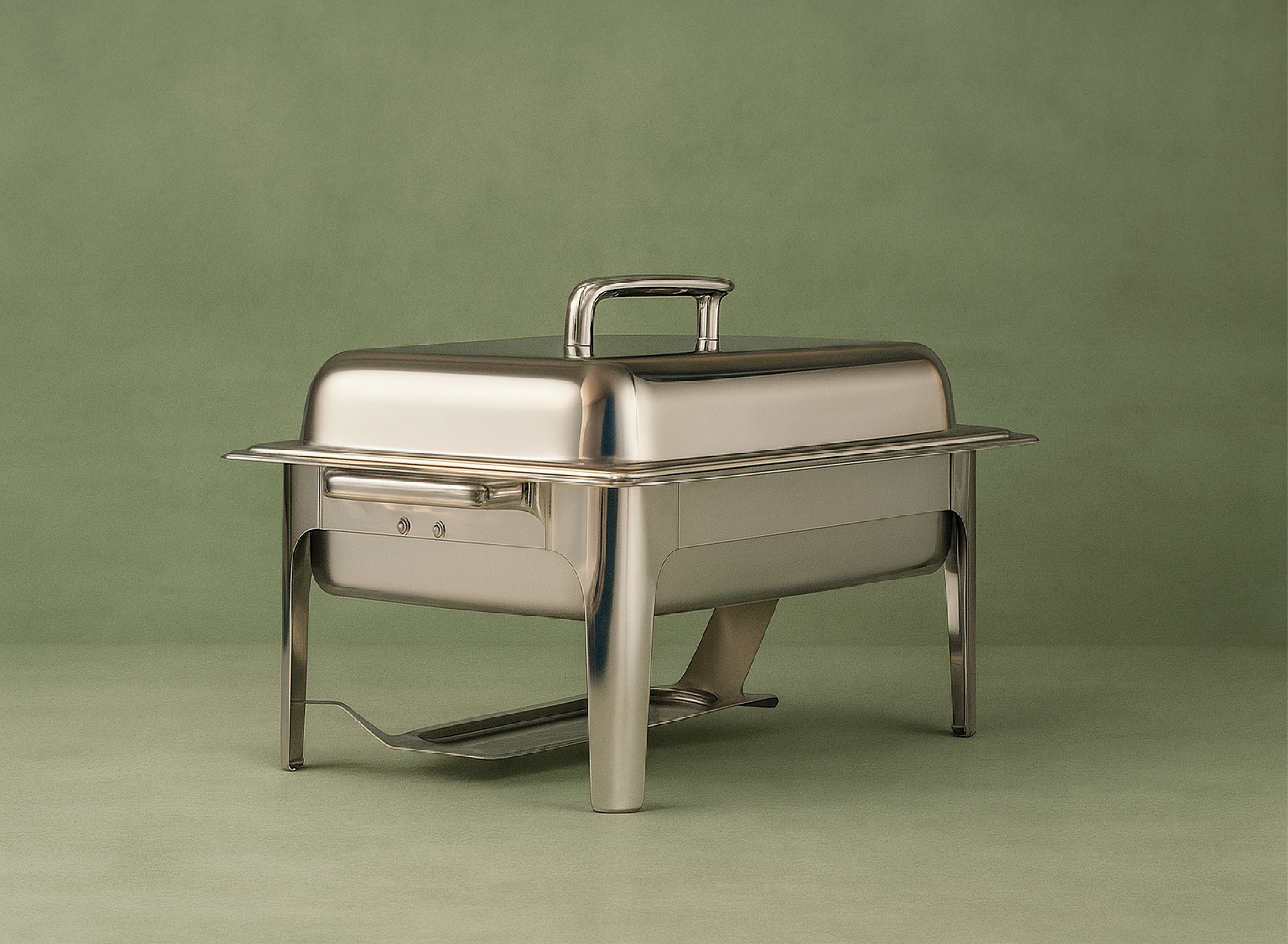 Imagen principal del producto Chafing Dish Acero Clásico.