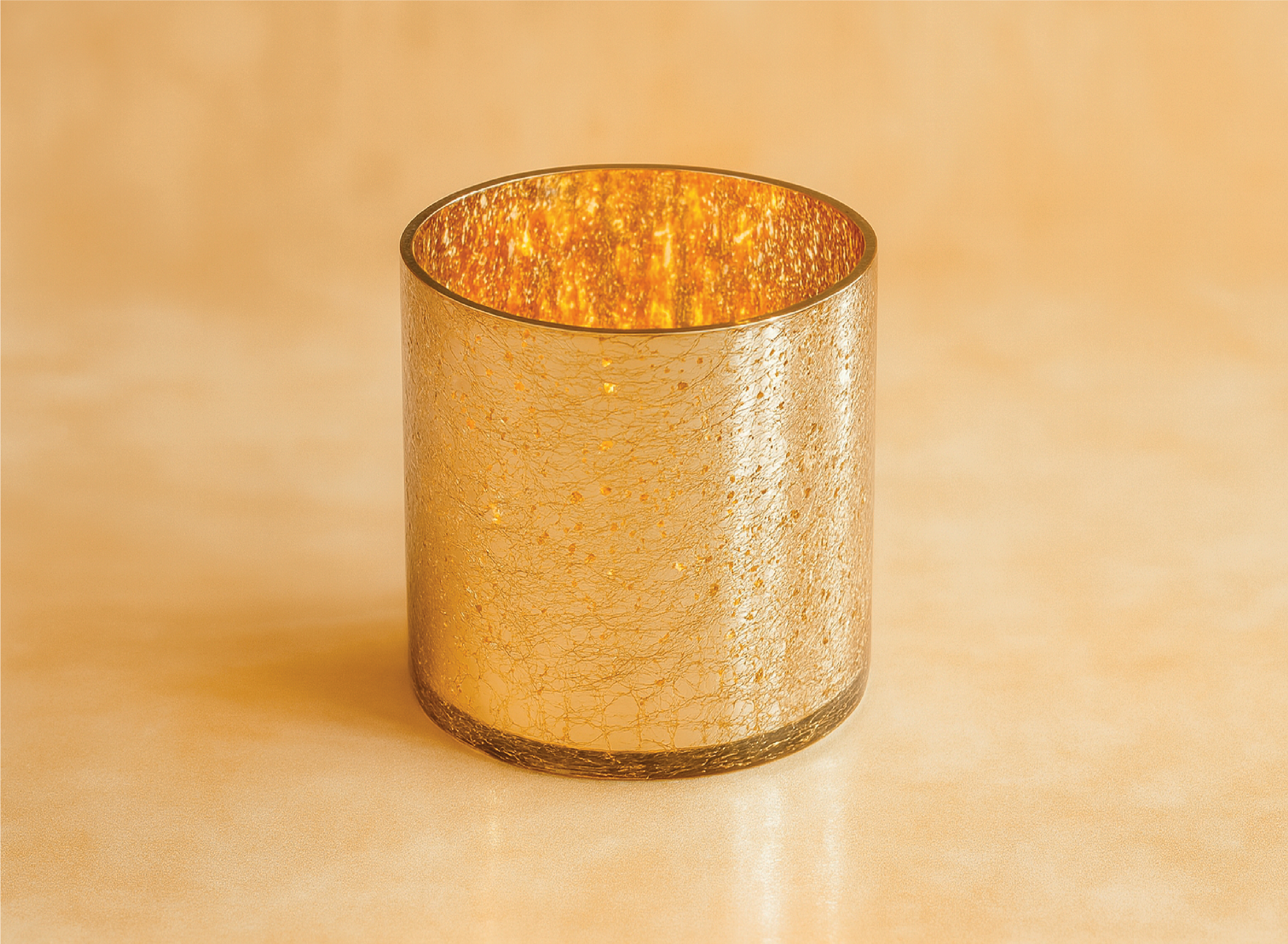 Imagen de producto Cilindro Craquelado Dorado No. 0