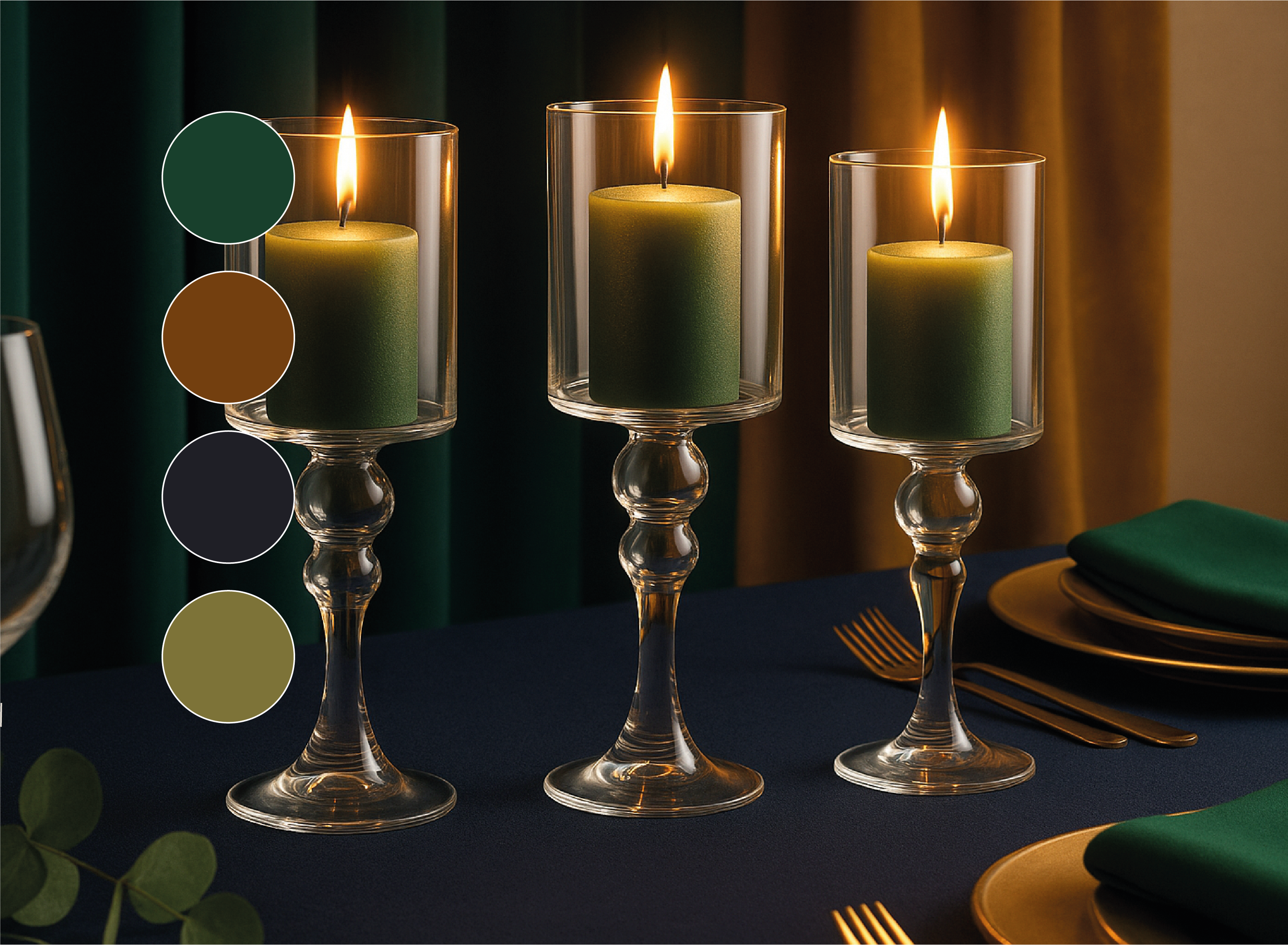 Imagen de producto Candelabros Cristal Gala No. 1