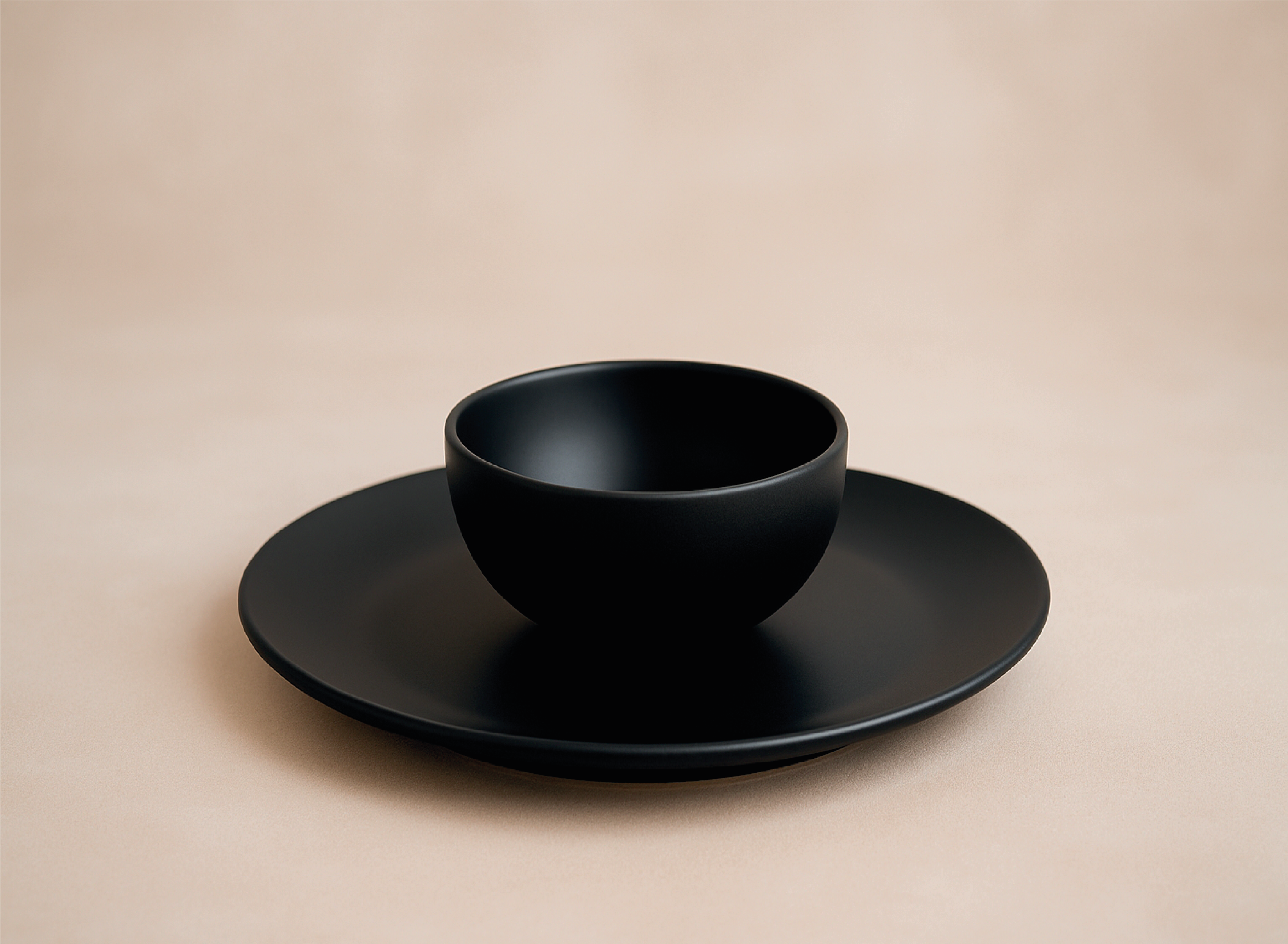 Vajilla Contempo Negra